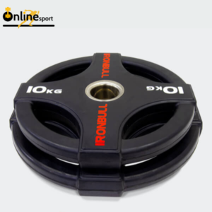 DISCOS OLÍMPICOS (PAR) – 4 AGARRES CAUCHO – ONLINE SPORT