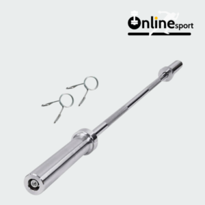Barra recta olímpica 2.20mt / 20kg