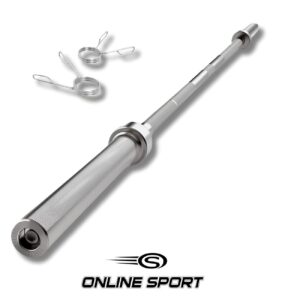 Barra recta olímpica 2.20mt / 15kg