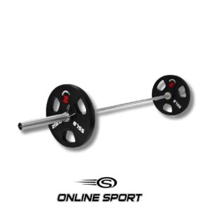Barra recta olímpica 2.20mt / 20kg