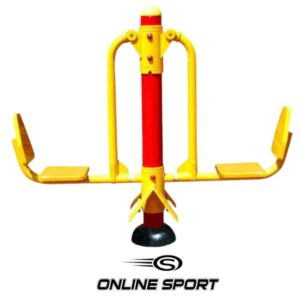 MOVIMIENTO ESPALDAR - EQUIPO DE GIMNASIO AL AIRE LIBRE