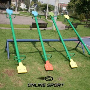 BALANCIN 8 PUESTOS EQUIPO DE GIMNASIO AL AIRE LIBRE