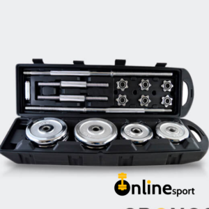 Set de Pesas Cromadas 50kg – ONLINE SPORT